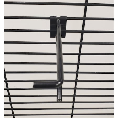 Extras Quick Back Powder Coated Black Scan Hook, 50PK EX3305800